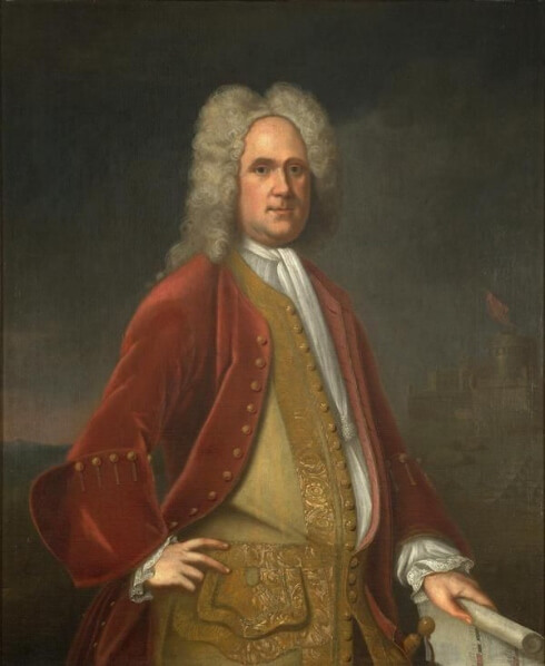Edward 'Blackbeard' Teach - Alexander Spotswood Portrait