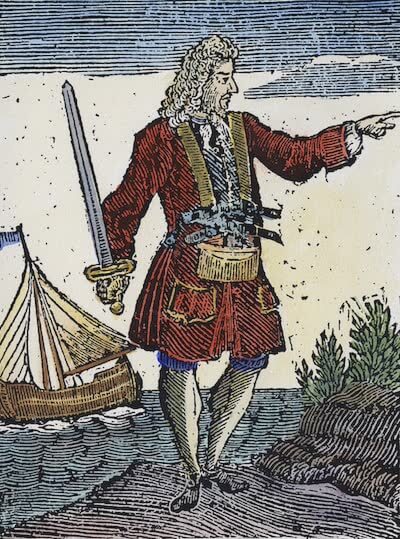 Charles Vane - A General History of the Pyrates (1725)