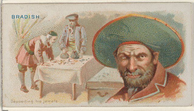 Joseph Bradish - Pirates of the Spanish Main (1888)