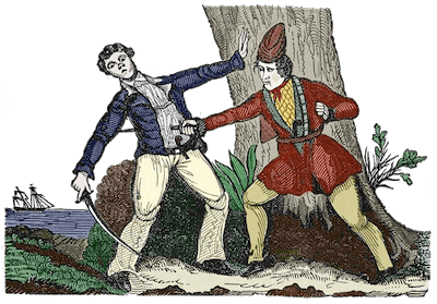 Mary Read - Mary Read Killing (The Pirates Own Book - 1837)