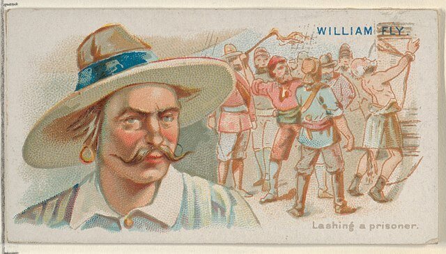 William Fly - Pirates of the Spanish Main Trading Cards (1888)